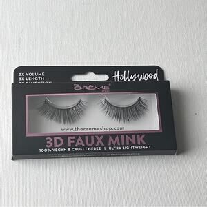 THE CRÈME SHOP 3D FAUX MINK  HOLLYWOOD LASHES